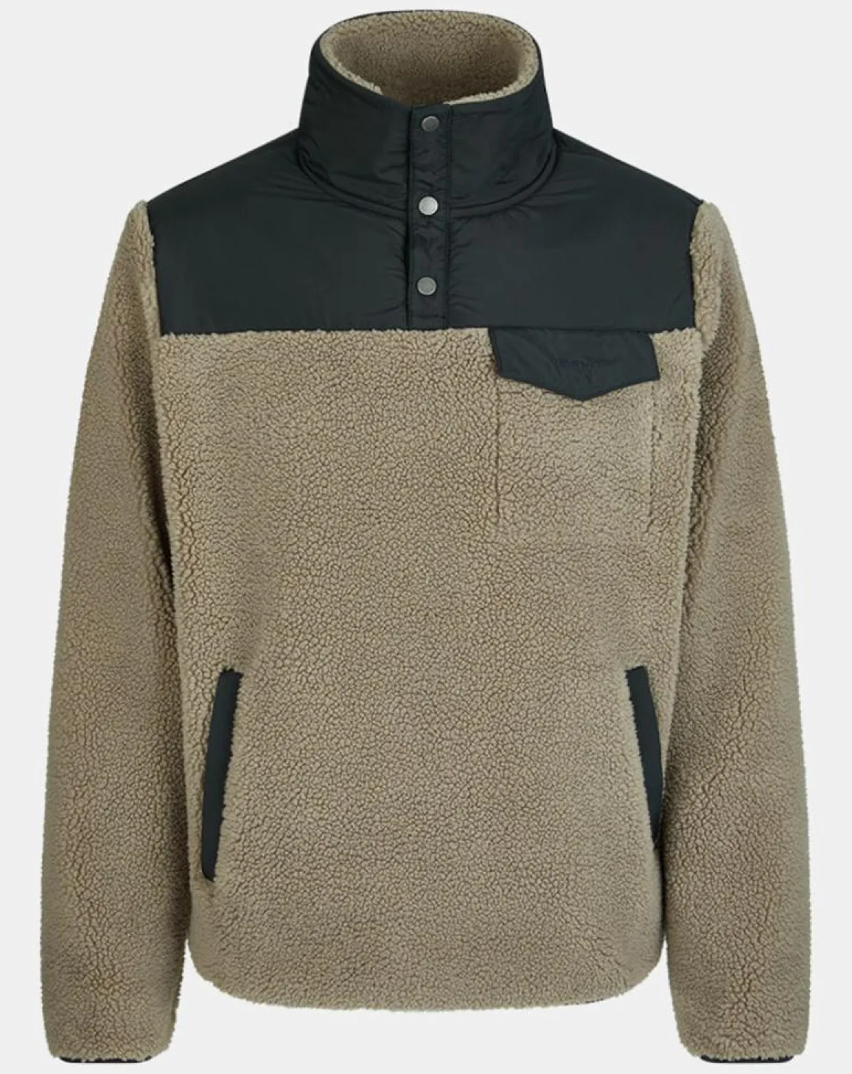 Veste Polaire 1/2 Zip beige-Gant Clearance