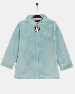 Enfant Disney 28 Fille^Veste polaire All Over Minnie turquoise