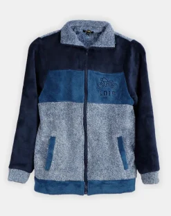 Veste polaire bleu marine/gris-Mr Wonderful Best