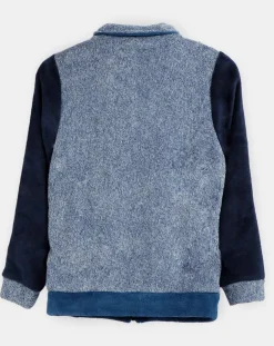 Veste polaire bleu marine/gris-Mr Wonderful Best