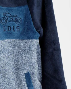 Veste polaire bleu marine/gris-Mr Wonderful Best