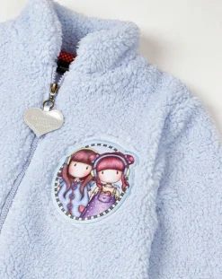 Enfant Santoro Gorjuss Fille^Veste polaire Le Duo bleue