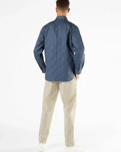 Homme Dockers Vestes, Blousons^Veste Quilted Overshirt gris foncé