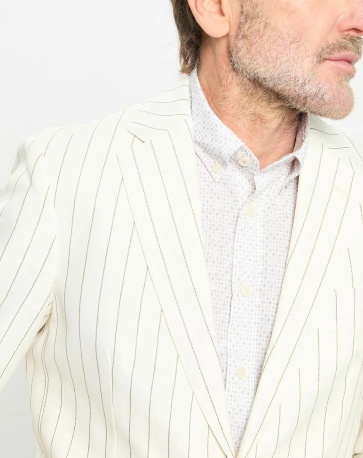 Veste rayée blanche-Hackett London Hot