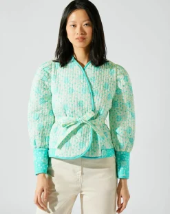 Femme Manoush Vestes, Blousons^Veste réversible Marguerite bleue