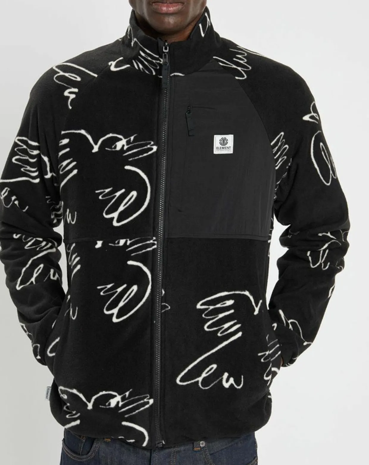 Homme Element Vestes, Blousons^Veste Réversible Wolfe noire