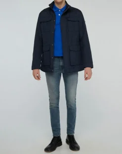 Veste Saharienne légère bleu marine-Hackett London Hot