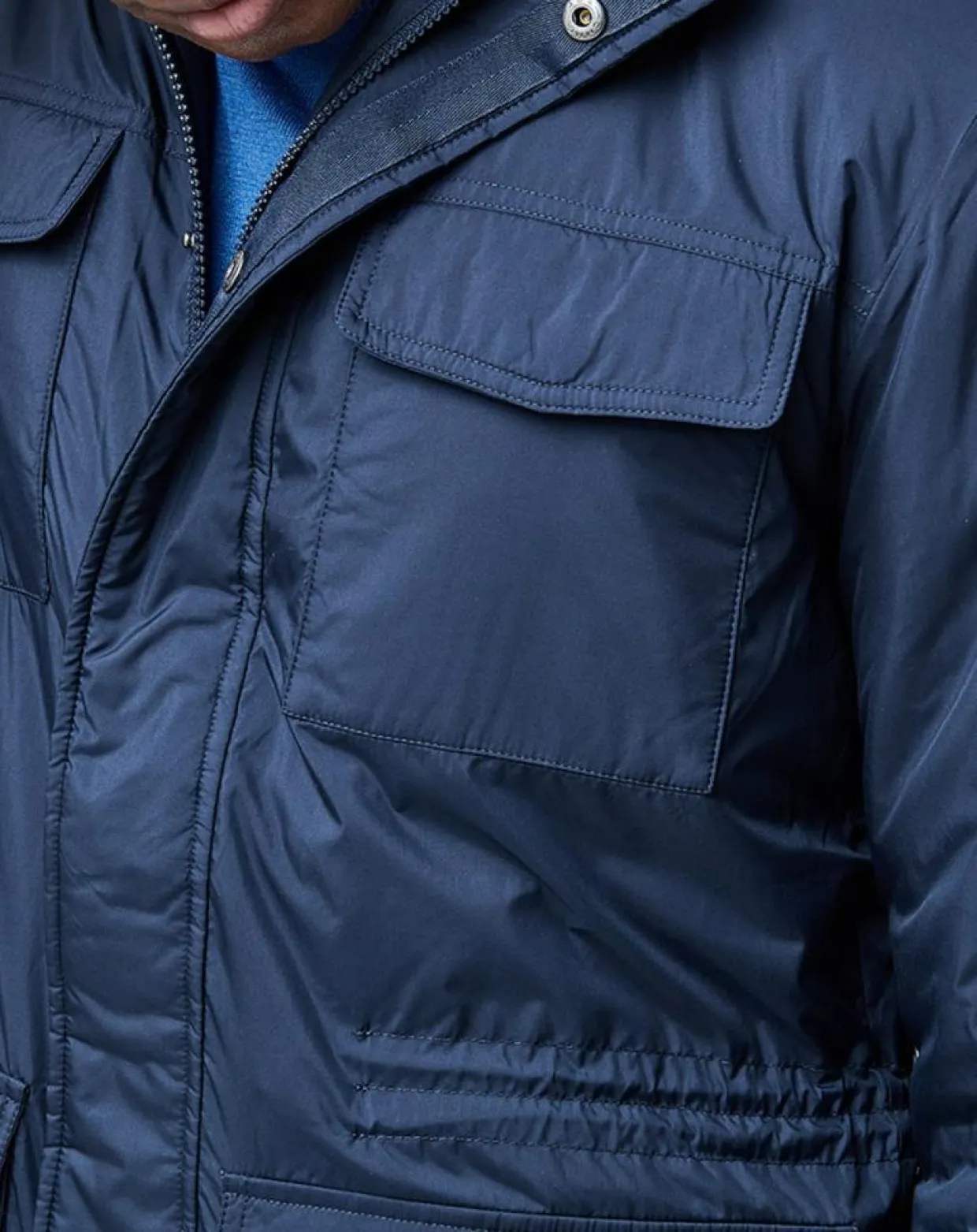 Veste Saharienne légère bleu marine-Hackett London Hot