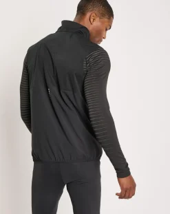Homme Odlo Vestes, Blousons^Veste sans manches de running Zeroweight Warm noire
