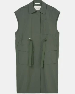 Veste sans manches Maxi Explore kaki-Marc O'Polo Clearance