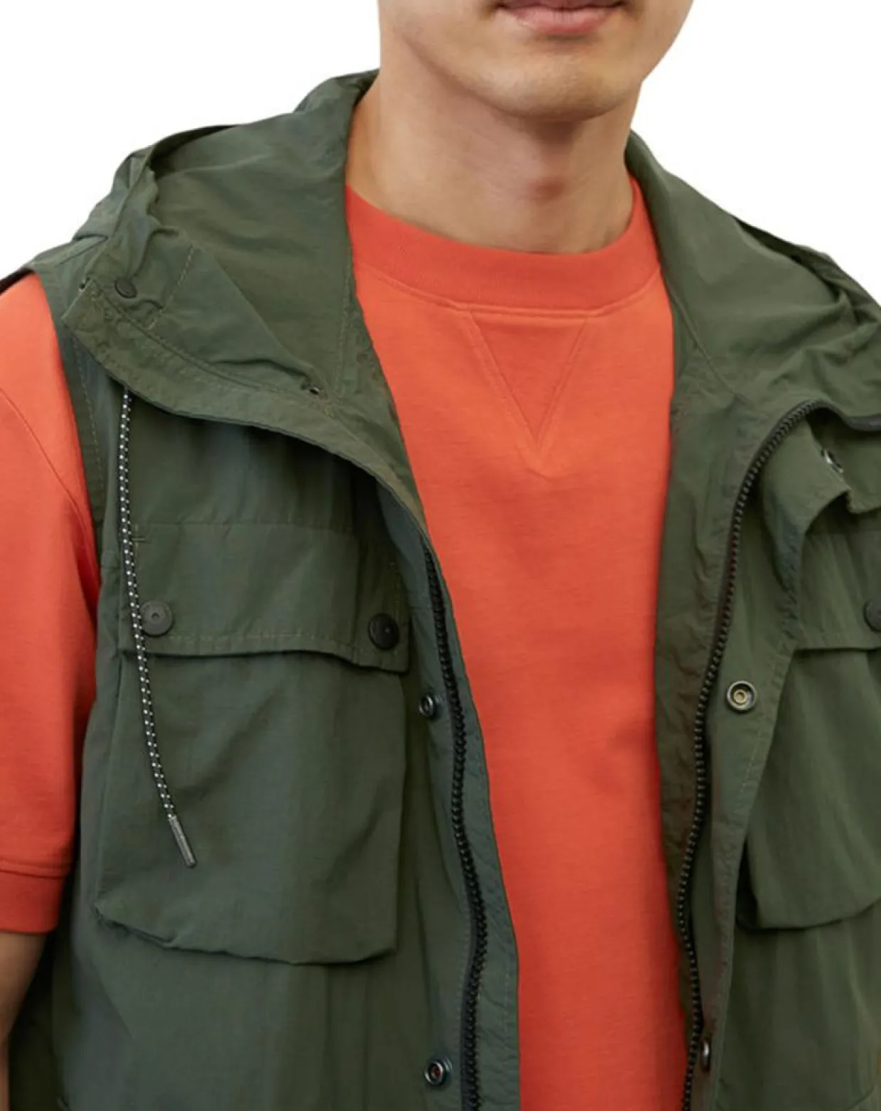 Homme Marc O'Polo Vestes, Blousons^Veste sans manches Utility kaki