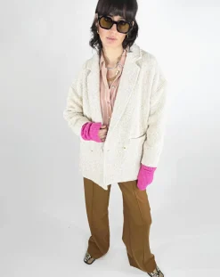 Femme See u Soon Manteaux^Veste Selene beige