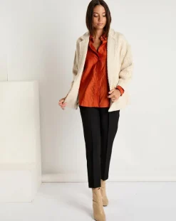 Femme See u Soon Manteaux^Veste Selene beige