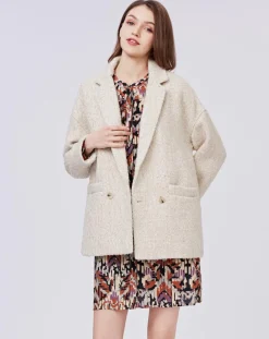 Femme See u Soon Manteaux^Veste Selene beige
