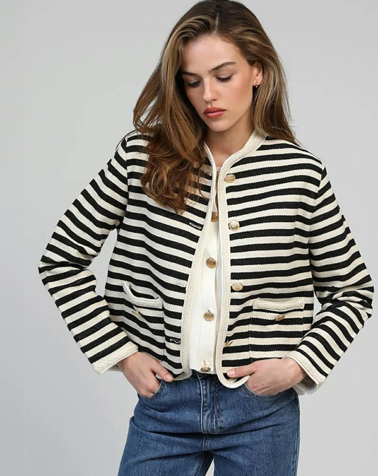 Femme An'ge Vestes, Blousons^Veste Shambala ecrue