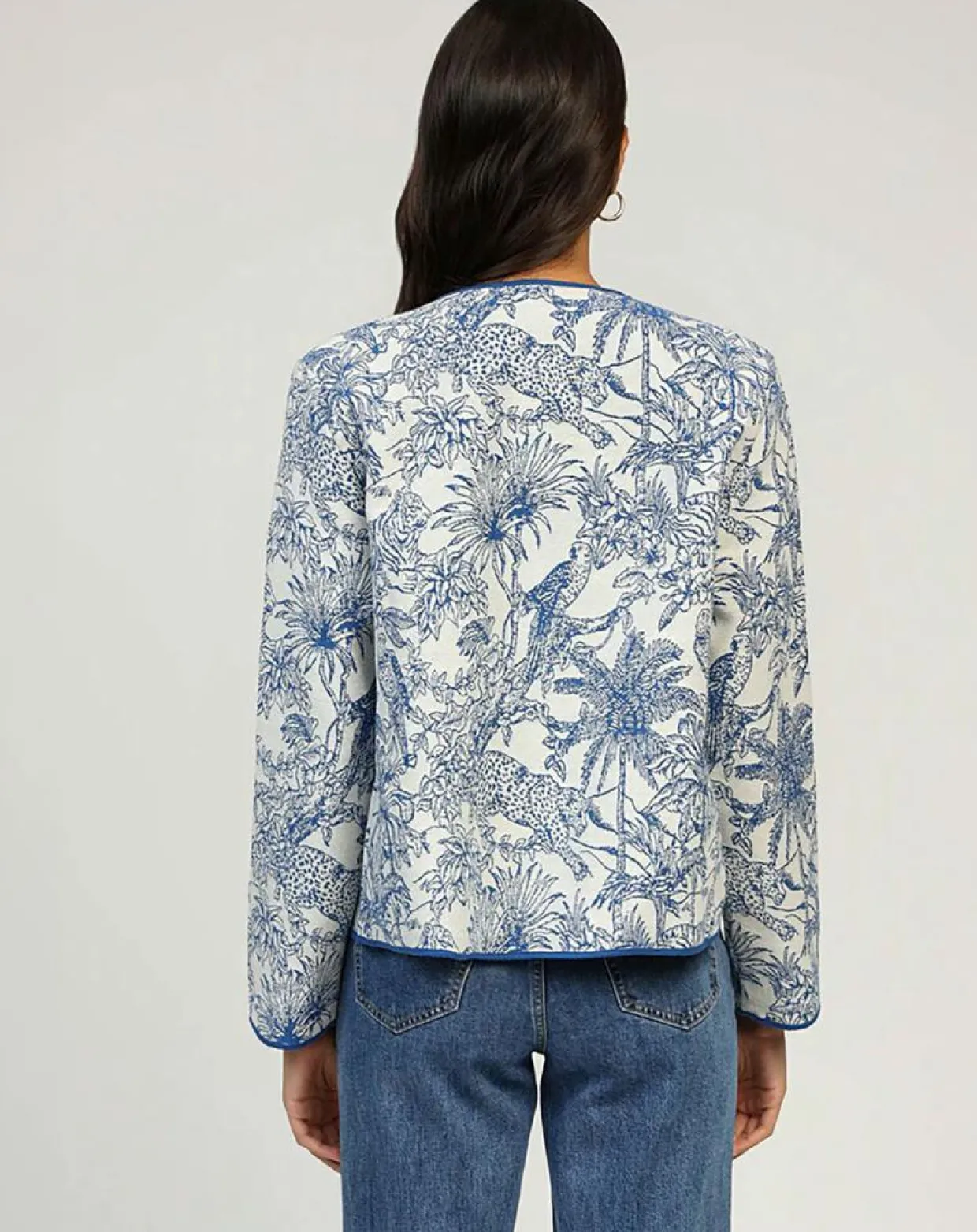 Veste Shera indigo-An'ge Outlet