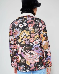Veste Sherpa Carnaby noir/multicolore-Manoush Discount