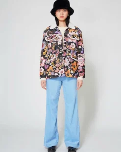 Veste Sherpa Carnaby noir/multicolore-Manoush Discount