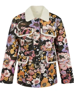 Veste Sherpa Carnaby noir/multicolore-Manoush Discount