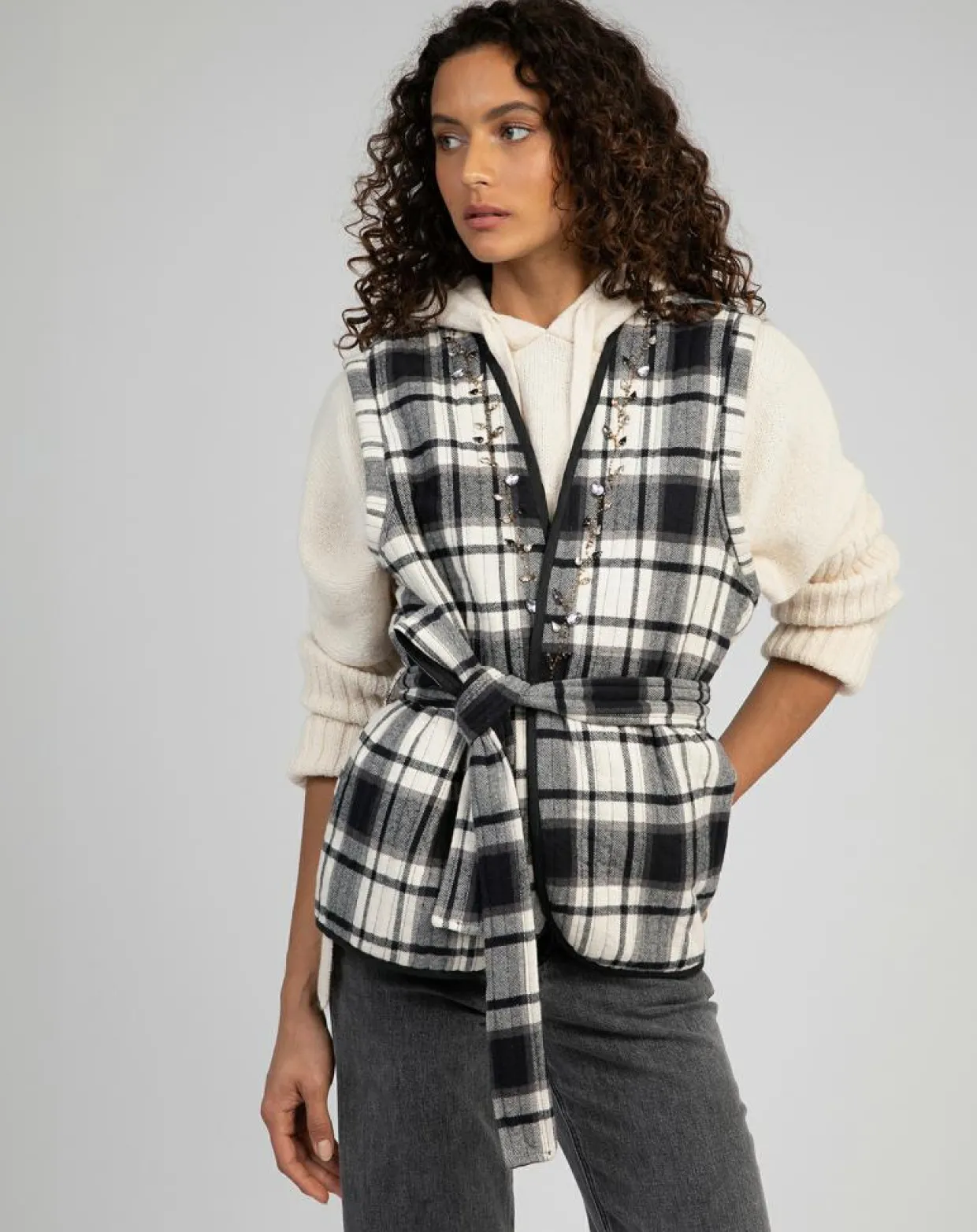 Femme An'ge Vestes, Blousons^Veste Soty noire