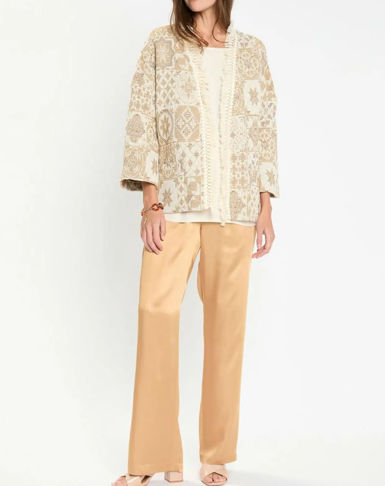 Veste Store beige-Lauren Vidal Clearance