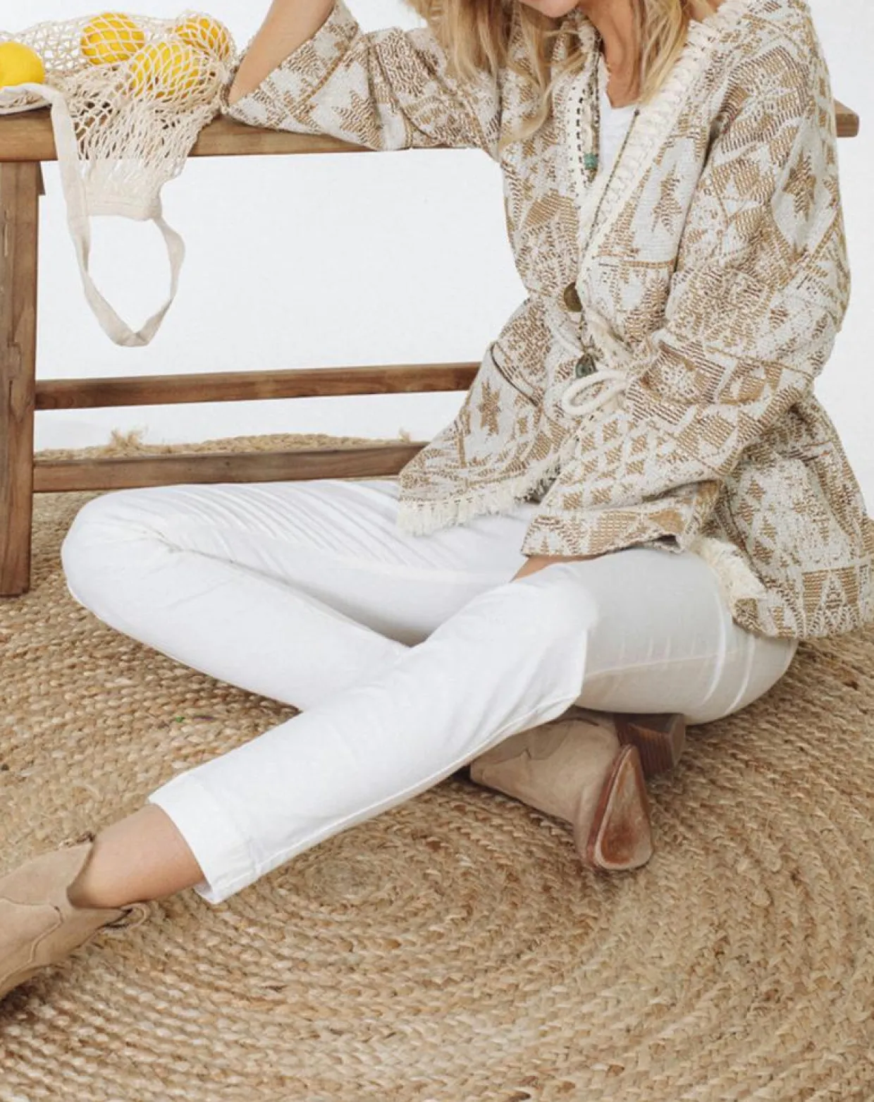 Veste Store beige-Lauren Vidal Clearance