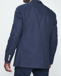 Homme Hackett London Vestes, Blousons^Veste Stretch prince-de-galles bleue