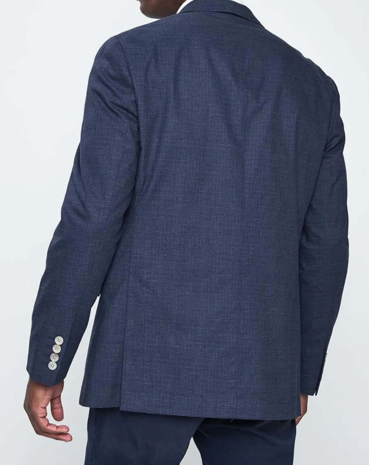 Homme Hackett London Vestes, Blousons^Veste Stretch prince-de-galles bleue