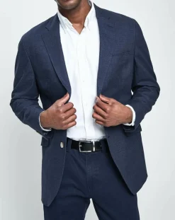 Homme Hackett London Vestes, Blousons^Veste Stretch prince-de-galles bleue
