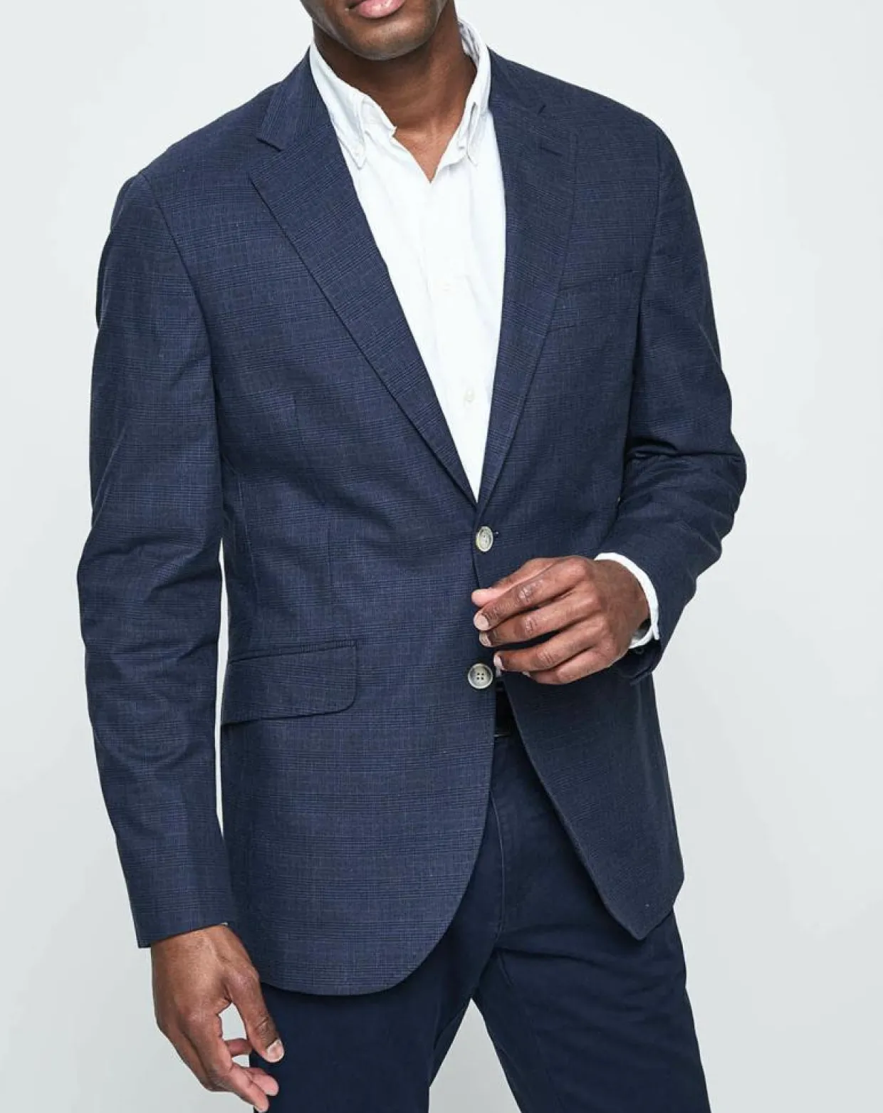 Homme Hackett London Vestes, Blousons^Veste Stretch prince-de-galles bleue