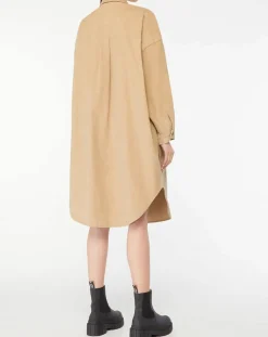 Femme Element Vestes, Blousons^Veste surchemise en Velours milleraies Manitoba Cord beige foncé