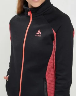 Veste technique Sport Tech noir/rose-Odlo Clearance