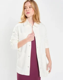 Veste Twill Coton Loom écrue-Galeries Lafayette