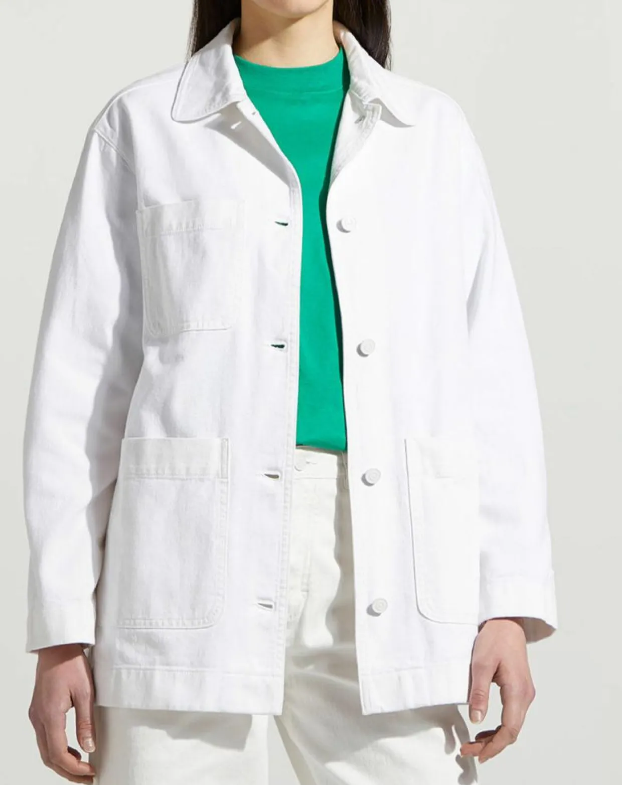 Veste Twill Coton Loom écrue-Galeries Lafayette