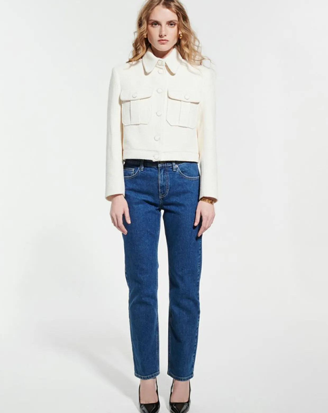 Veste Vienne ecrue-Zapa Outlet
