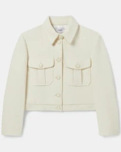 Veste Vienne ecrue-Zapa Outlet