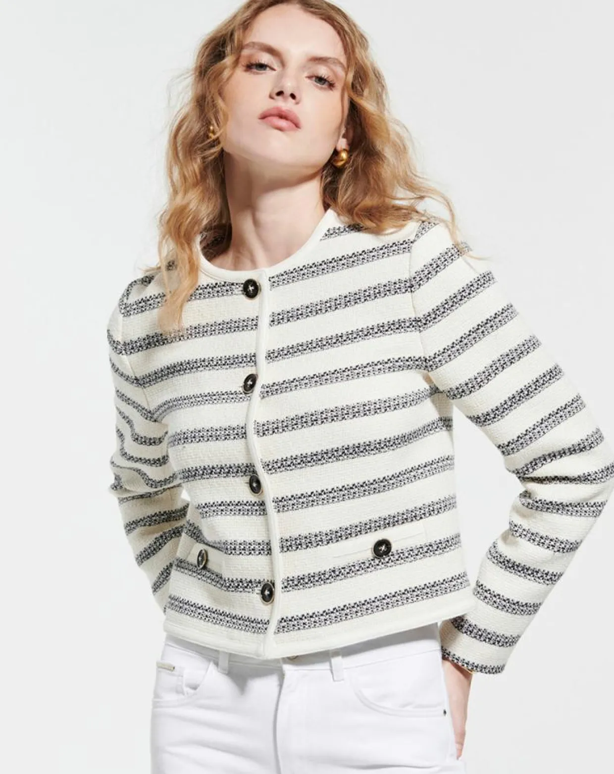 Veste Vincennes rayures-Zapa Hot