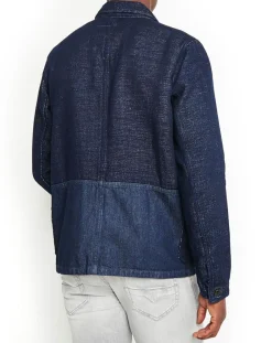Veste Worker Coaster bleue-Pepe Jeans Outlet