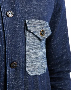 Veste Worker Coaster bleue-Pepe Jeans Outlet