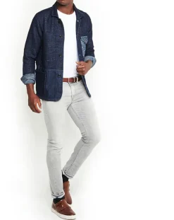 Veste Worker Coaster bleue-Pepe Jeans Outlet