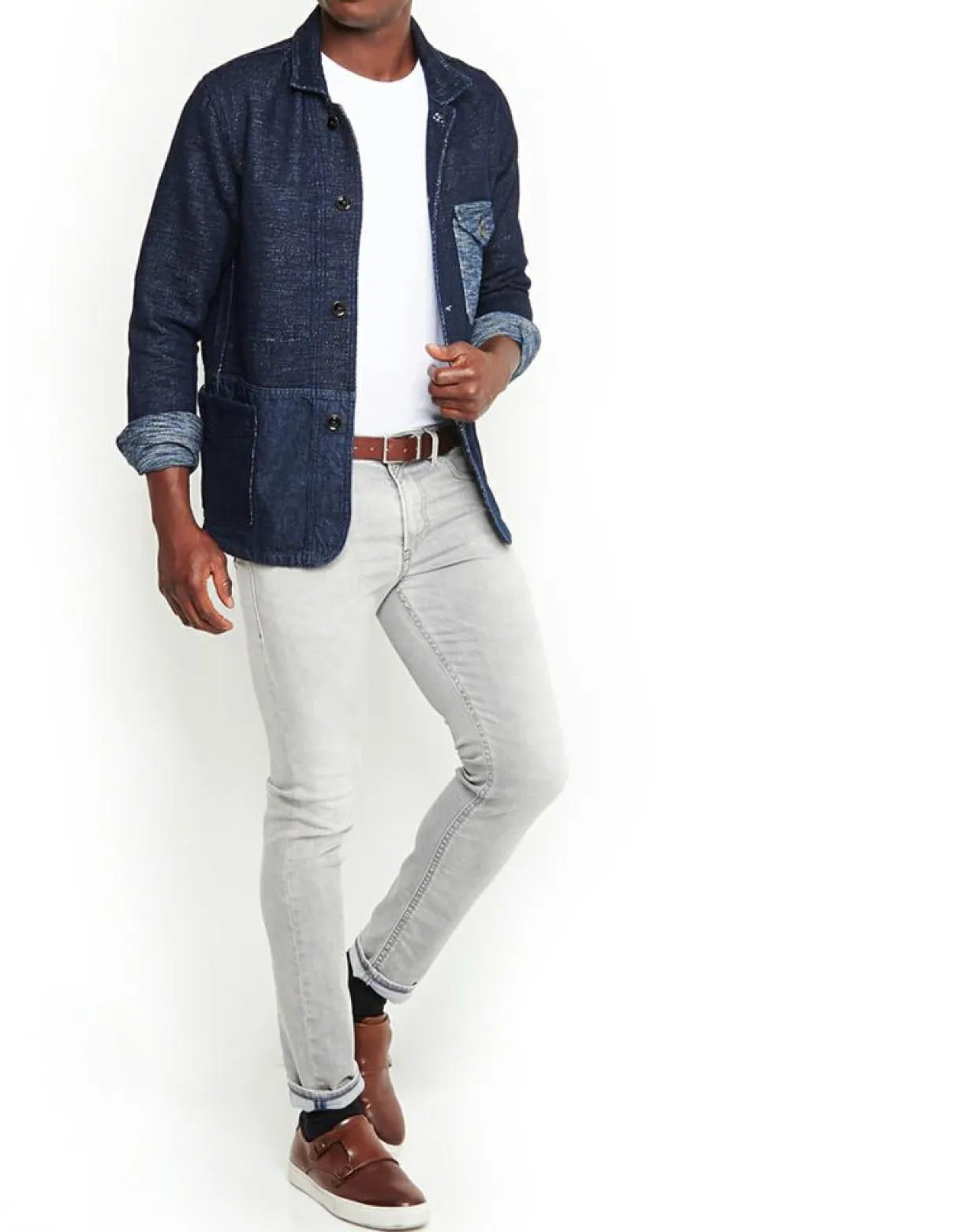 Veste Worker Coaster bleue-Pepe Jeans Outlet