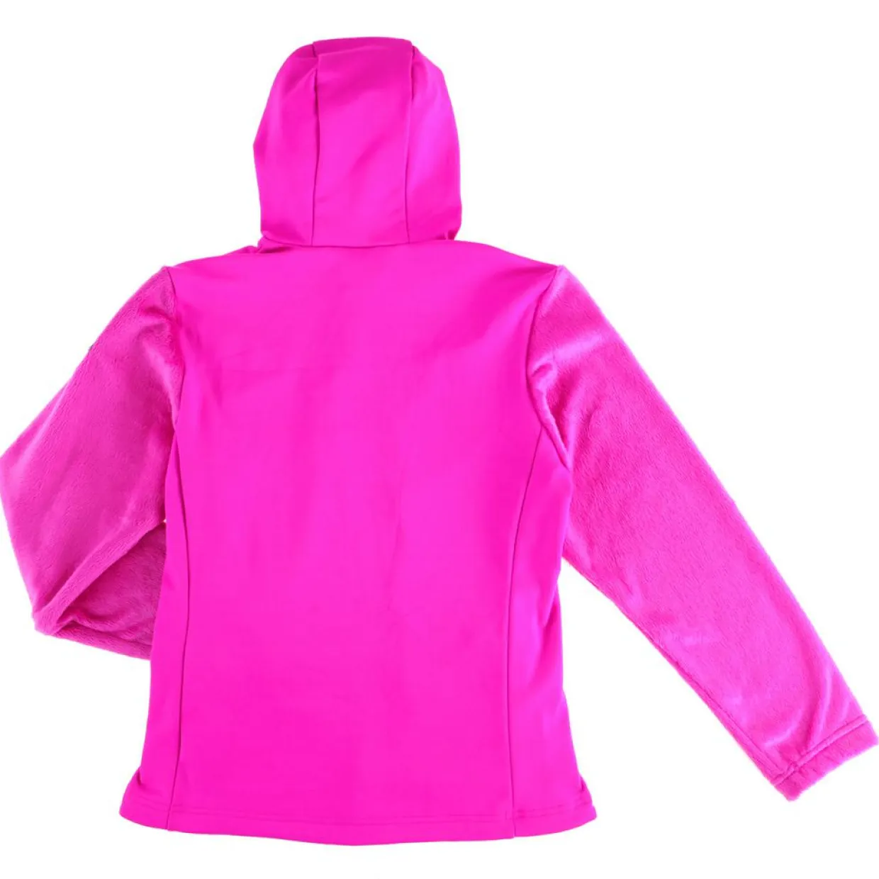 Enfant Degré 7 Fille^Veste zippée bi-matières Snorkies rose ultra